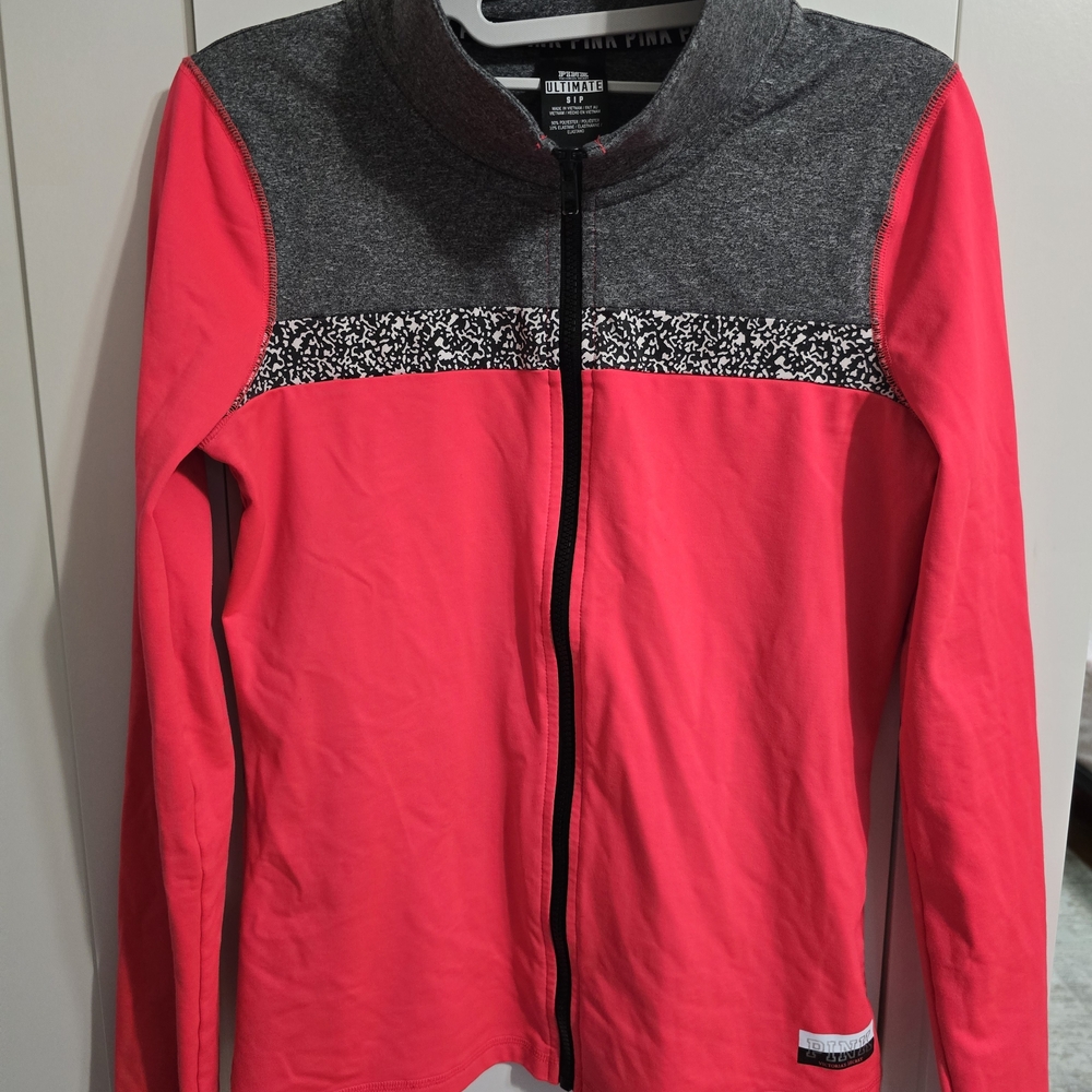 Victoria's Secret Pink Gray Ultimate Jacket